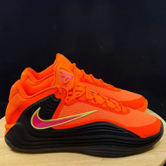 Nike Giannis Freak 7 Men's Size 11 Orange Black Basketball Shoes HF3450 800 - Picture 5 of 10